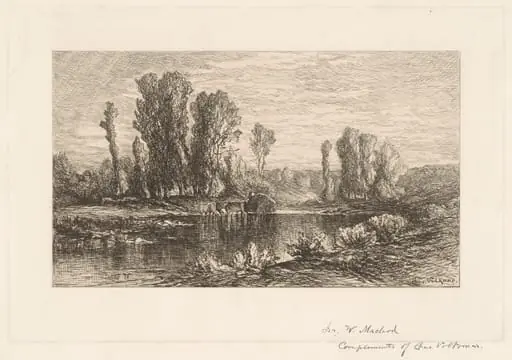 Landscape with Hay Wagon