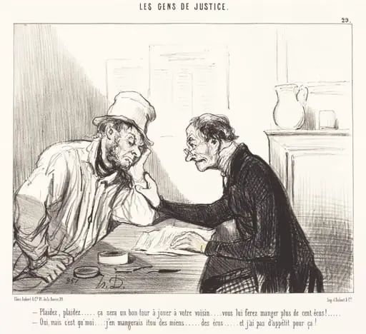 Plaidez... ça sera un bon tour a jouer...