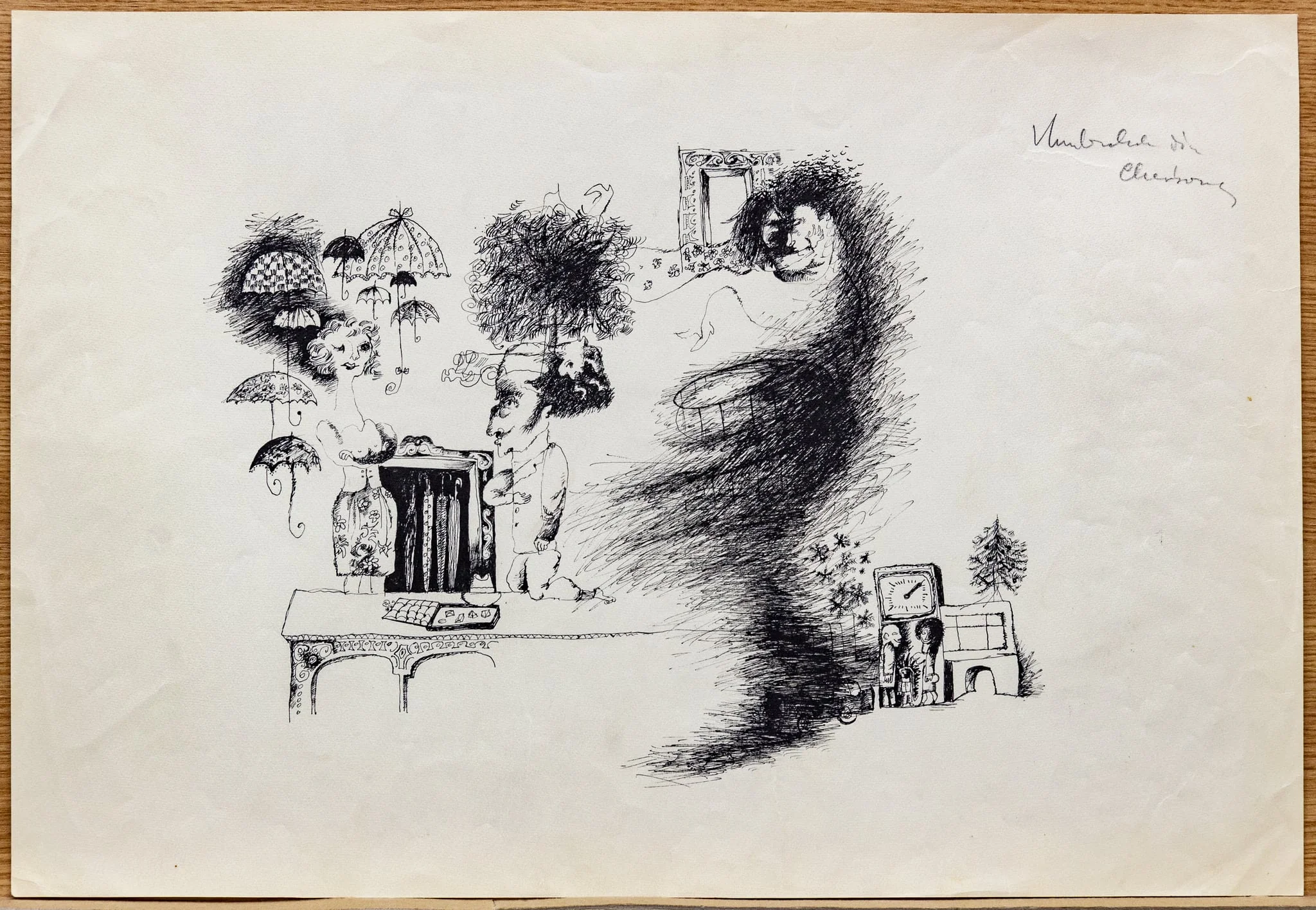 Umbrelele din Cherbourg, by Tiberiu Nicorescu