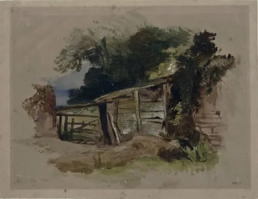 Rustic Shed and Gate