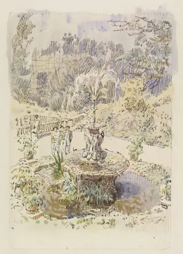 Fountain on the Terrace, Richmond