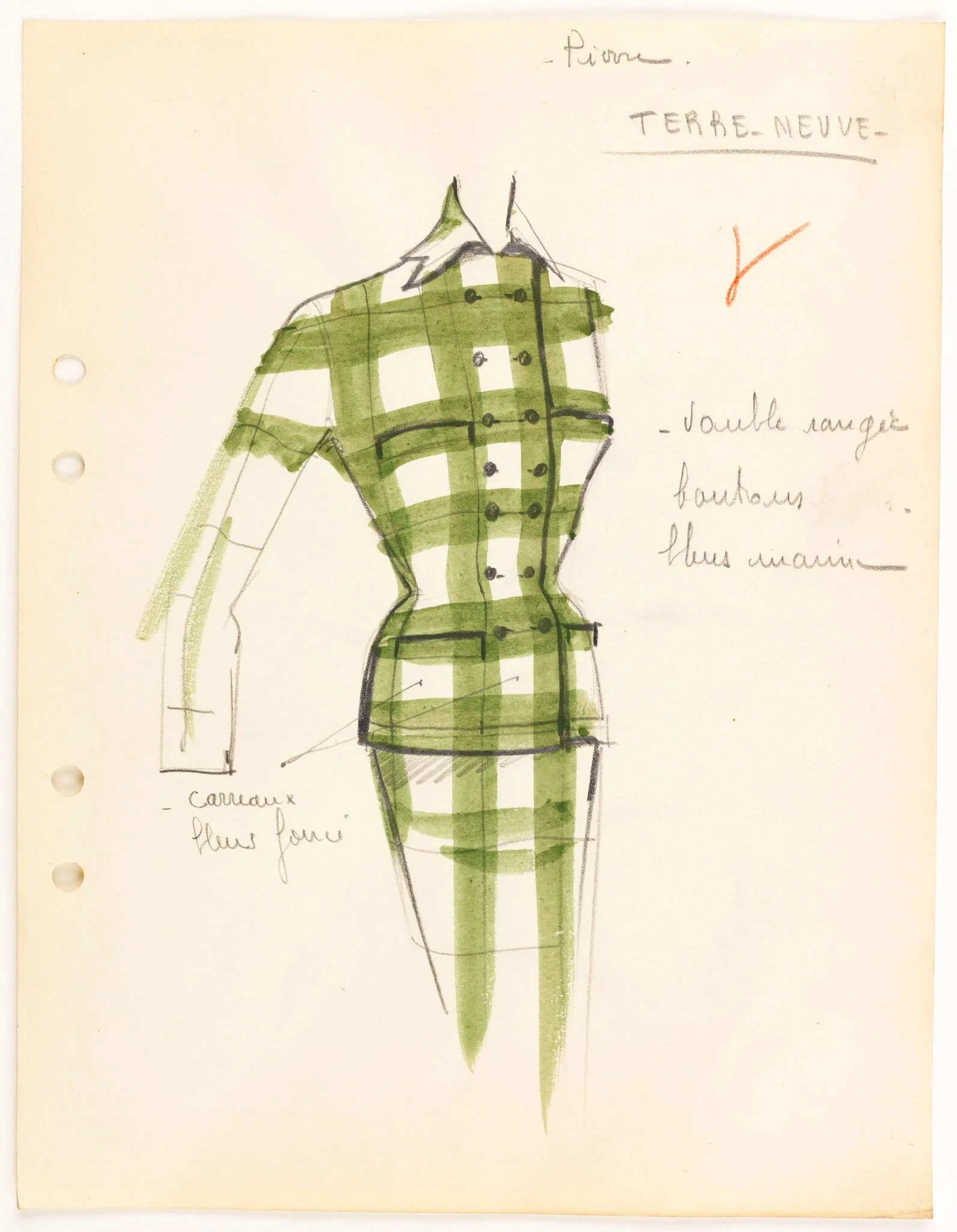 Terre-Neuve, by Marie-Louise Carven, 1953