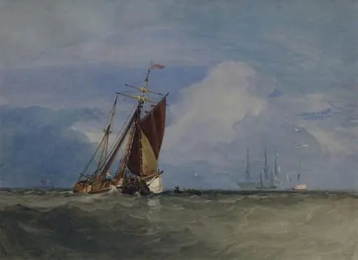 Shipping at the Mouth of the Thames