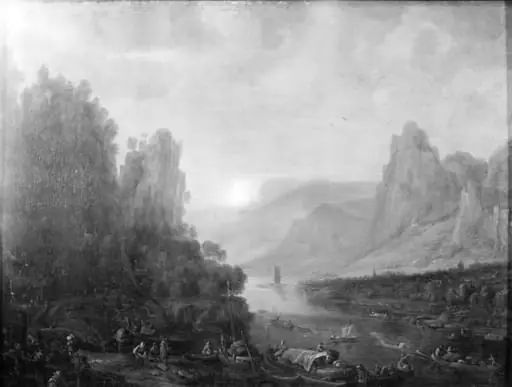 Rhine Landscape by Bingen