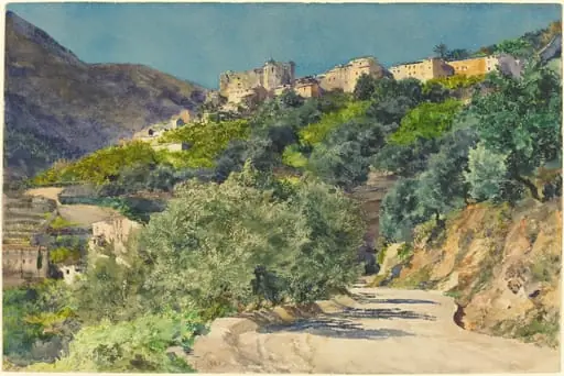Sun-Drenched Hills near Menton