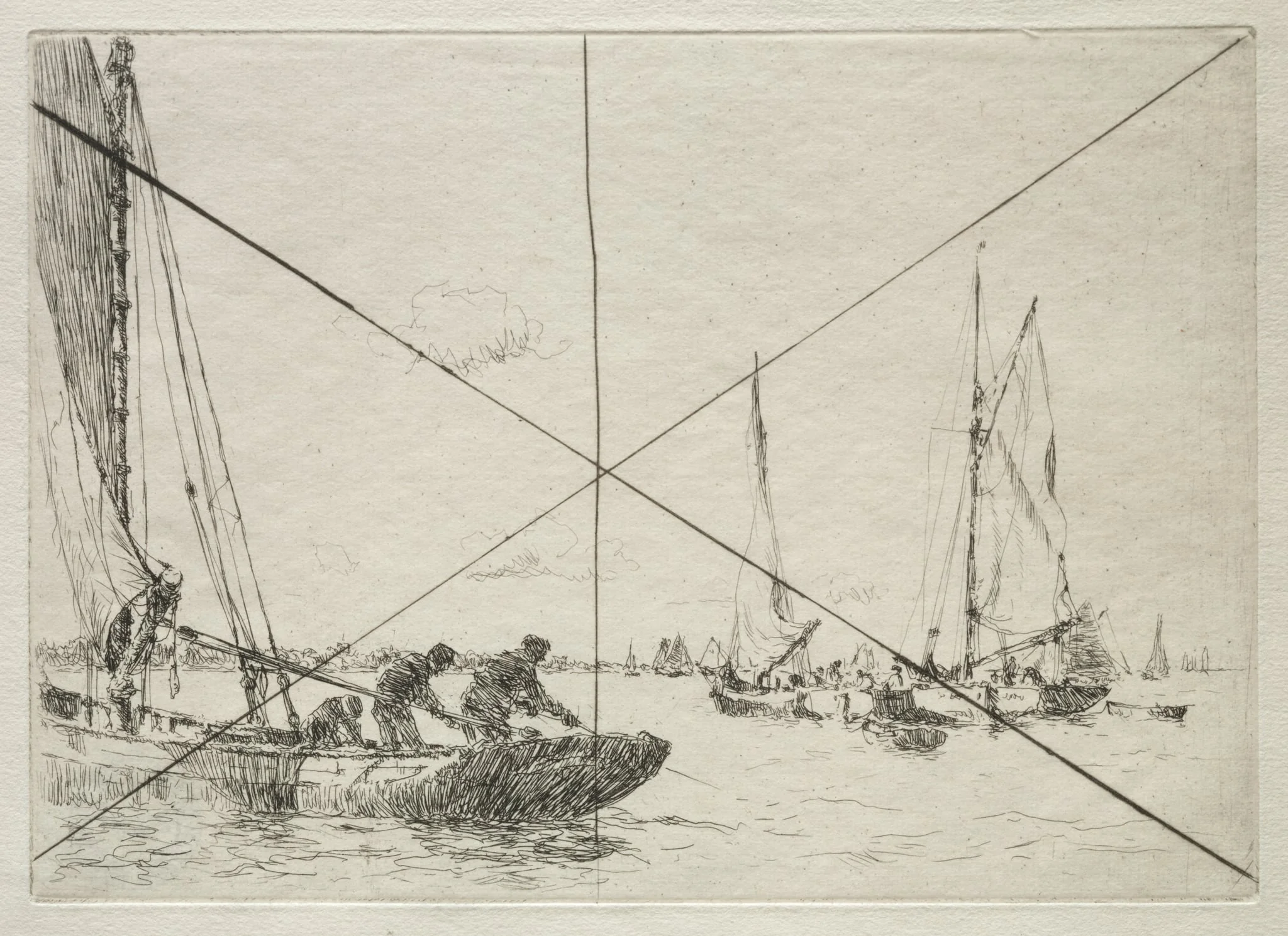 Oyster Dredging, West Mersea