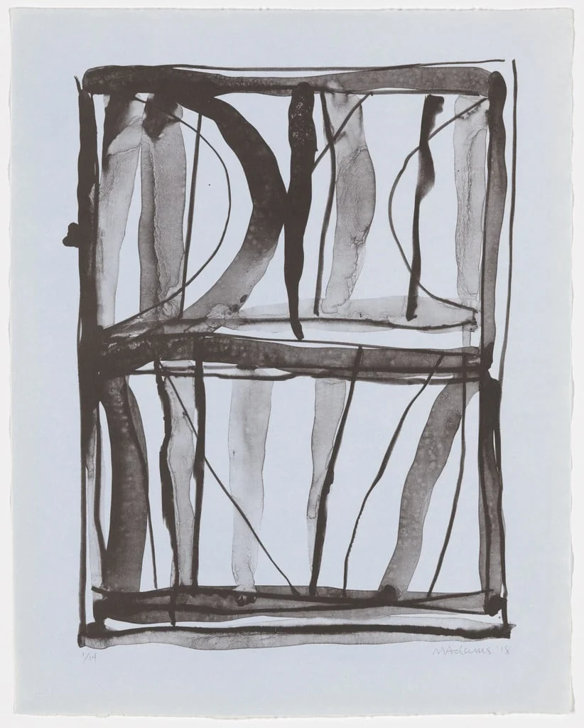 Untitled, by Marina Adams, ink, 2018