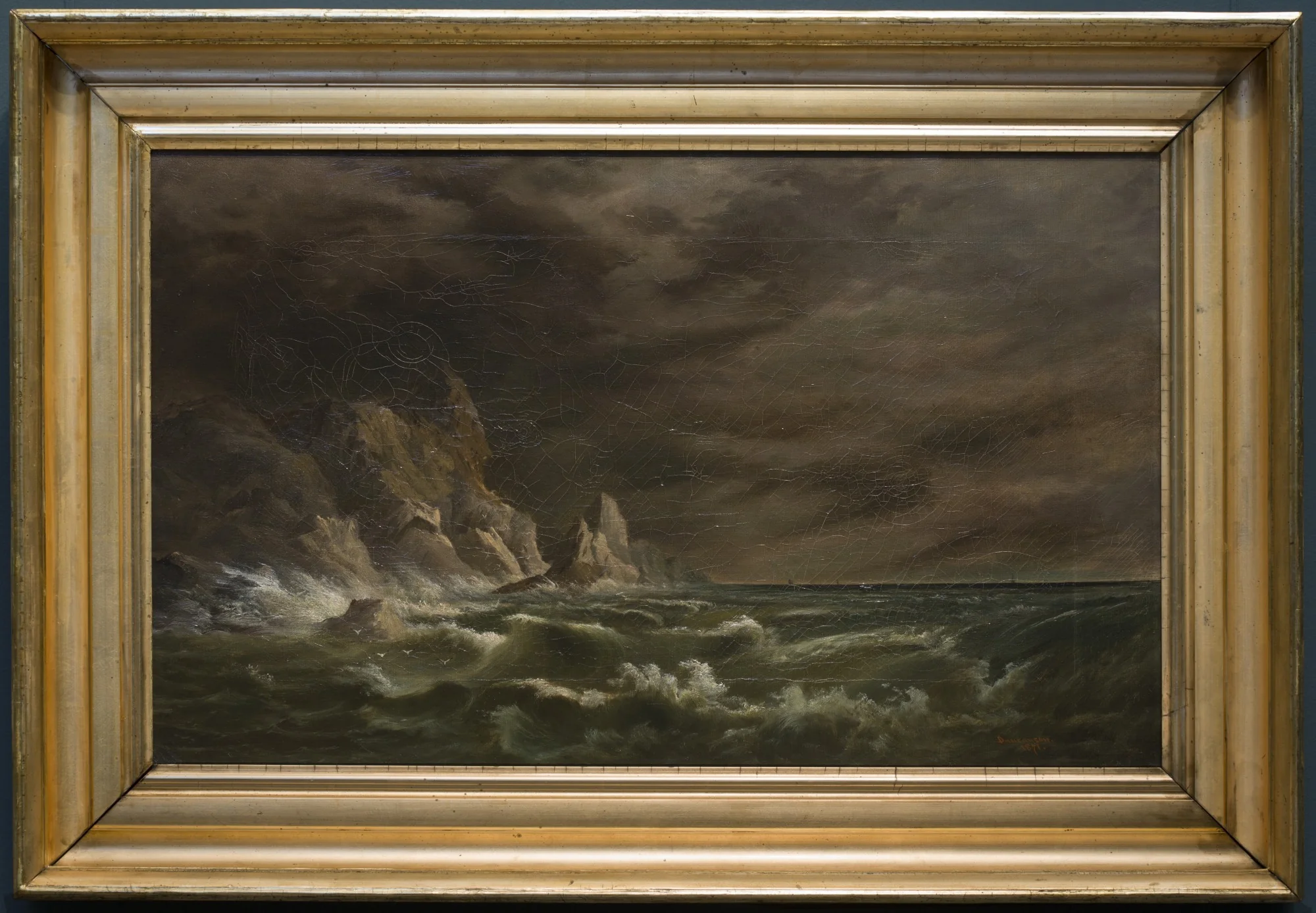 Storm Off the Irish Coast