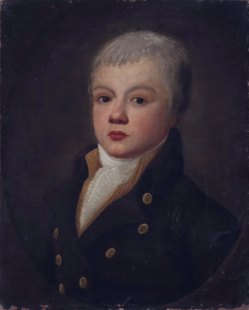 Childhood portrait of Jan Wołowicz (1778–?)