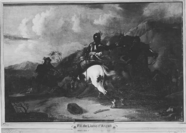 Equestrian fight