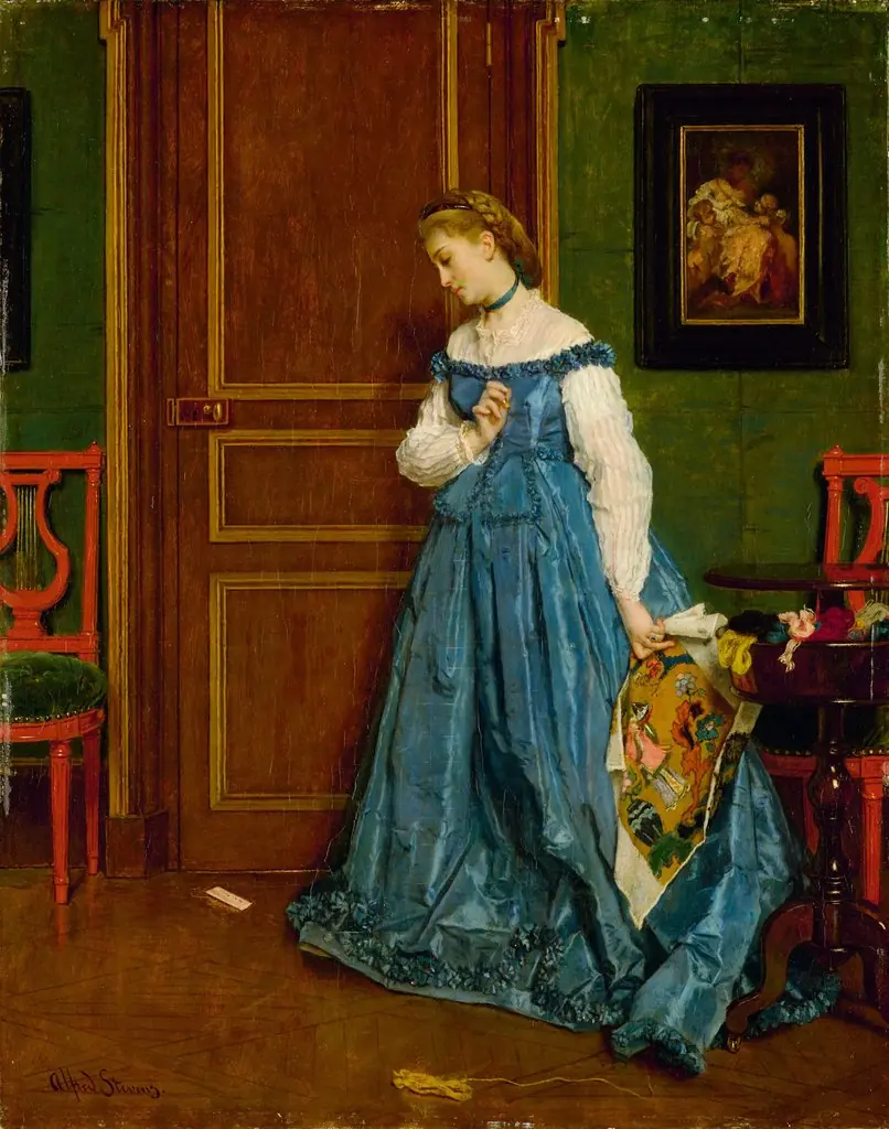 Hesitation (Madame Monteaux?)