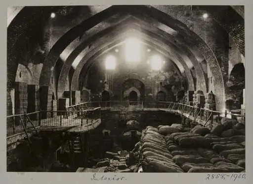Interior of Khan Othma also known by Khan Murjan, Bagdad