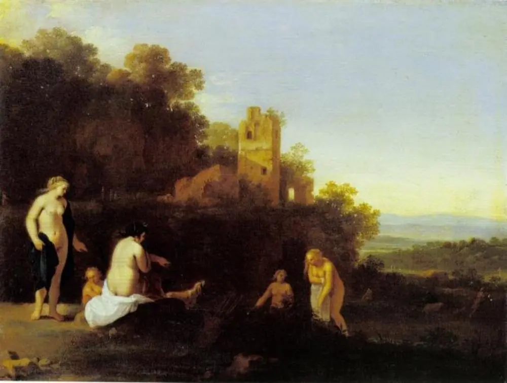 Landscape with the Discovery of Callisto’s Pregnancy