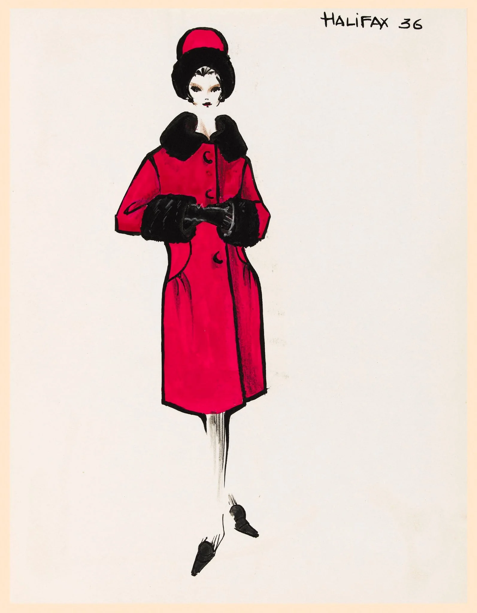 Halifax, by Marie-Louise Carven, 1962