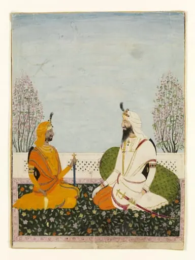 Raja Suchet Singh and Raja Dhian Singh