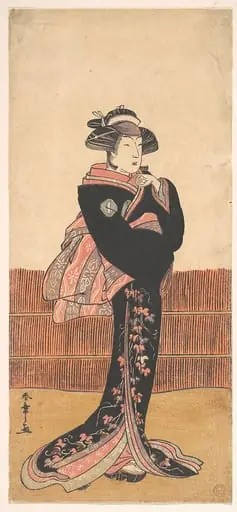 勝川春章画　三代目吾妻藤蔵|Kabuki Actor Azuma Tōzō III