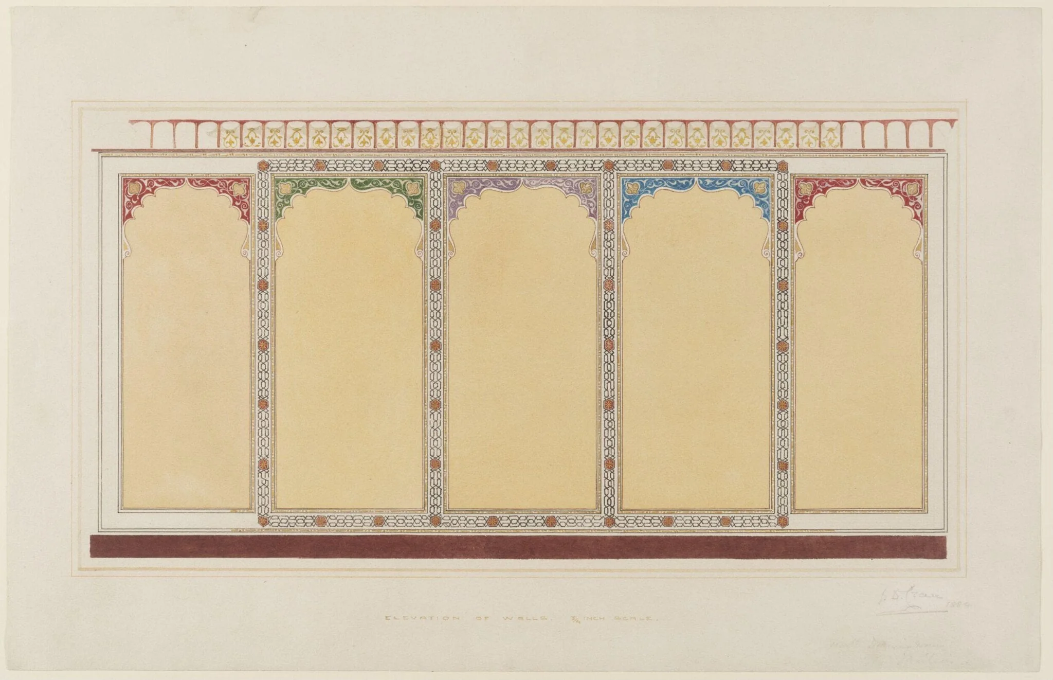 Drawing room at the Royal Pavilion, Brighton