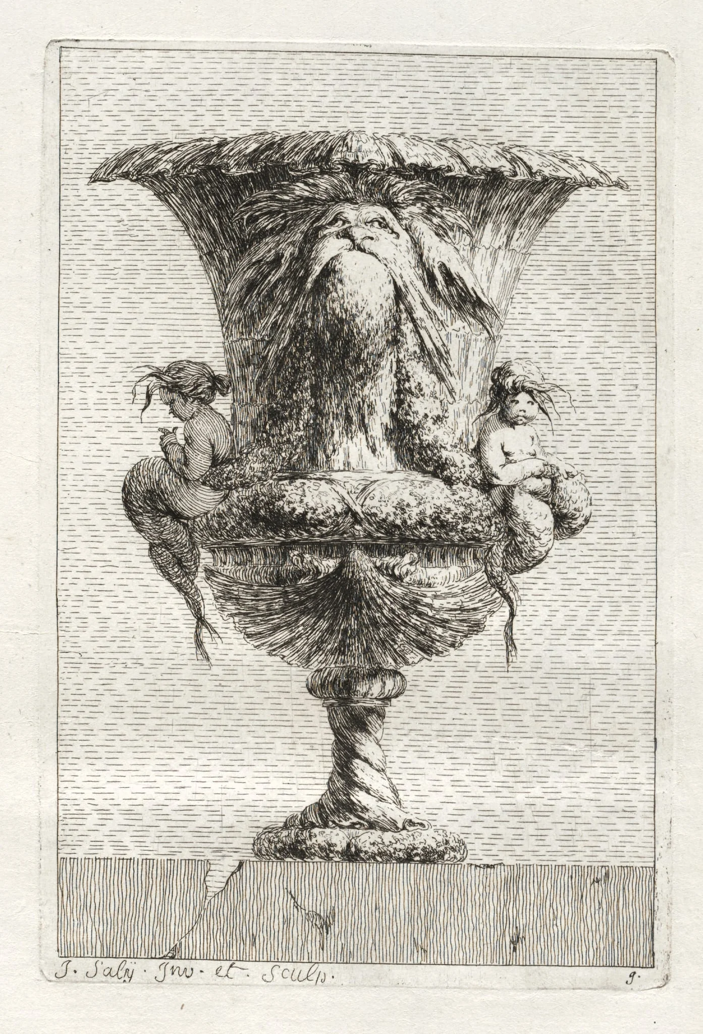 Suite of Vases:  Plate 9