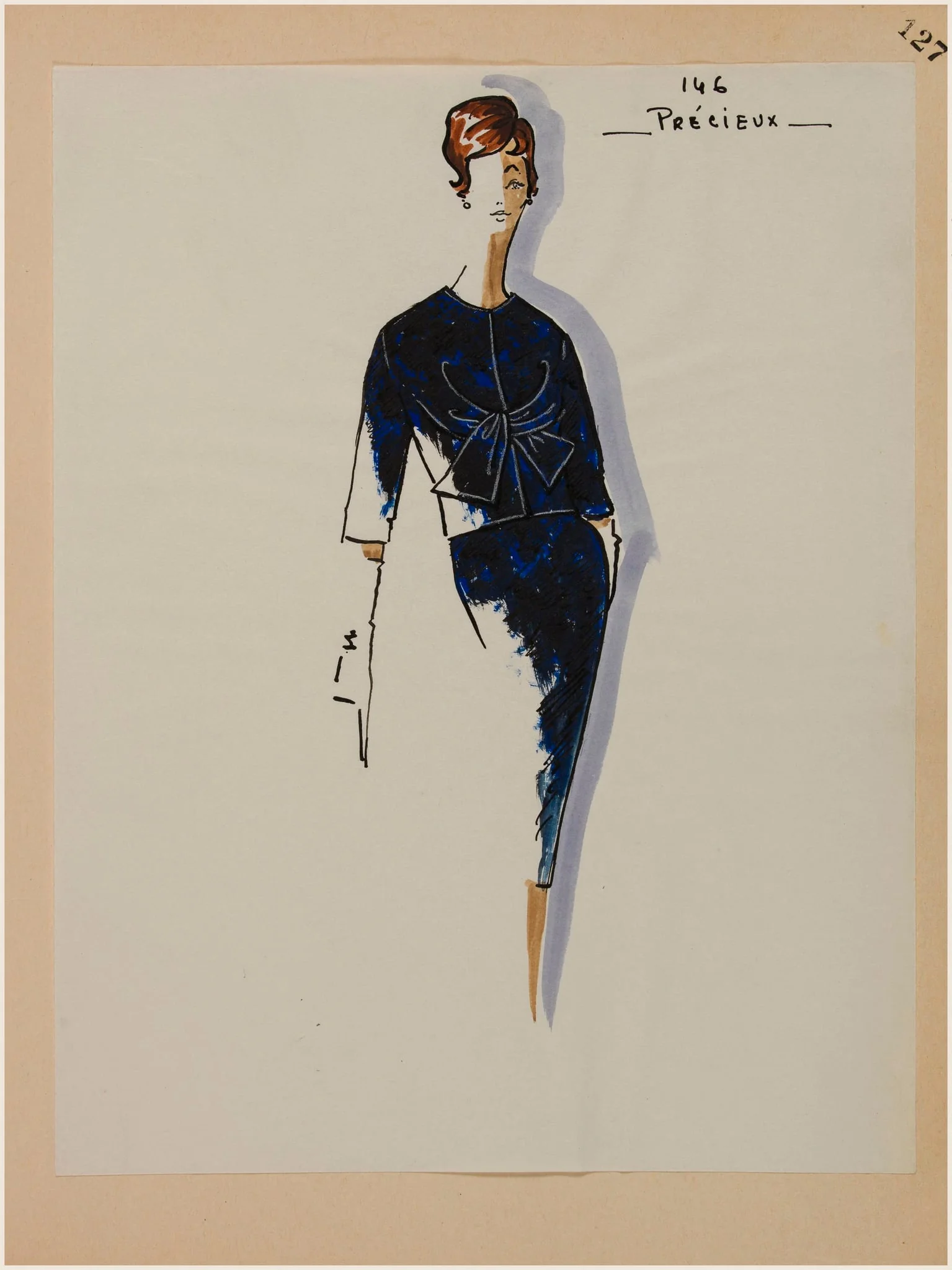 Précieux, by Marie-Louise Carven, 1958
