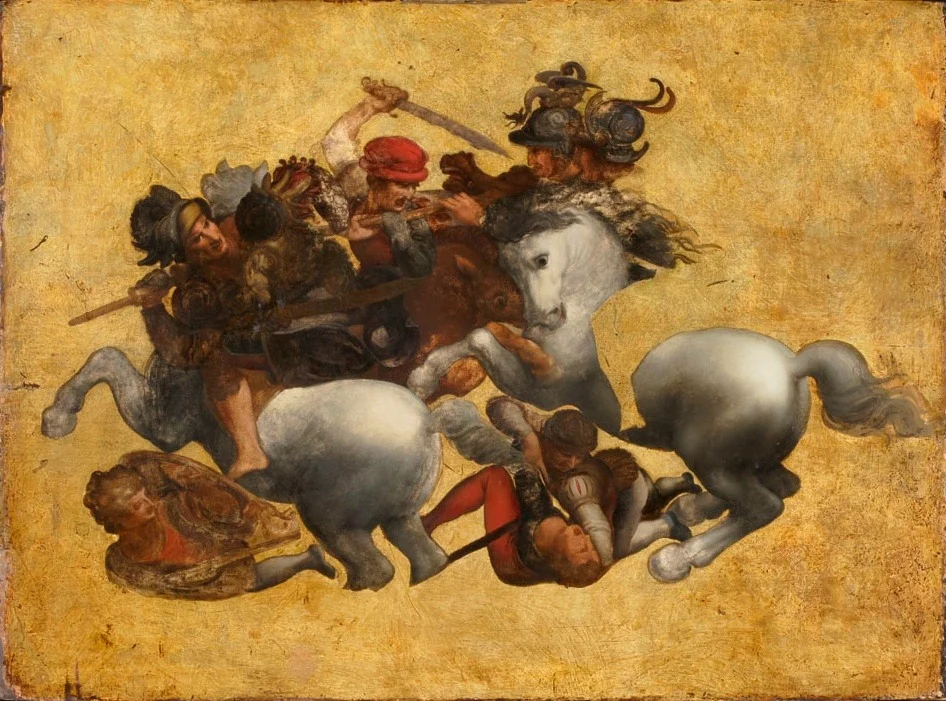 Tavola Doria, by Leonardo da Vinci, oil, 1503