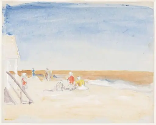 Norfolk beach scene