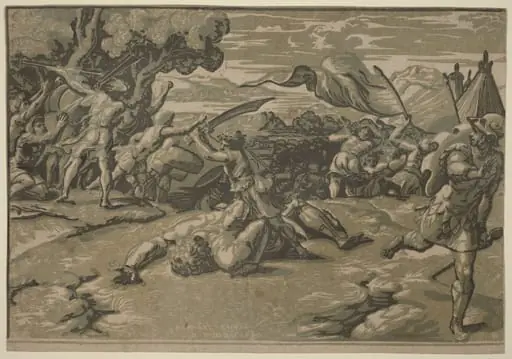 David Slaying Goliath