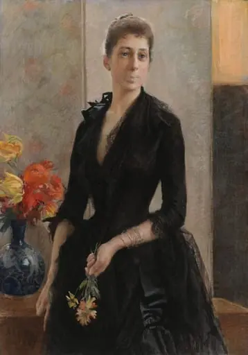 Mme Weissgerber de Stragewiczin (sittemmin Mme R.Berenger) muotokuva