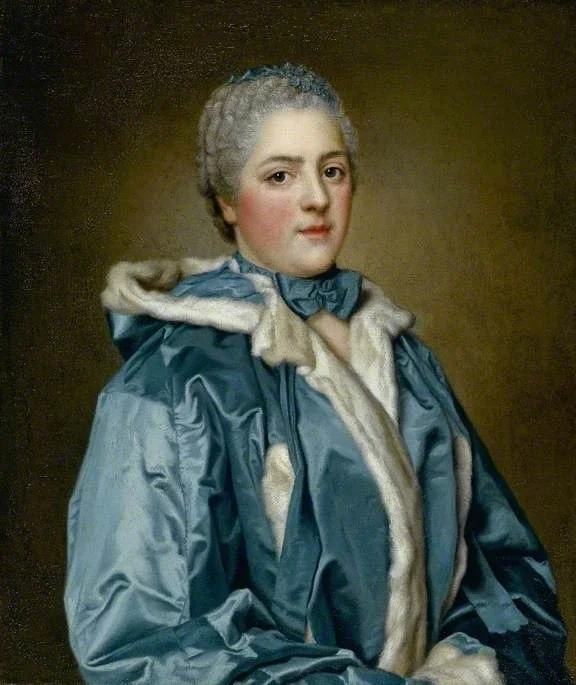 Madame Victoire, by Unknown, oil, 1750