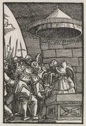 The Fall and Redemption of Man:  Pilate Washing his Hands
