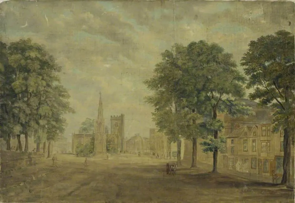 View in St Giles, Oxford, looking South