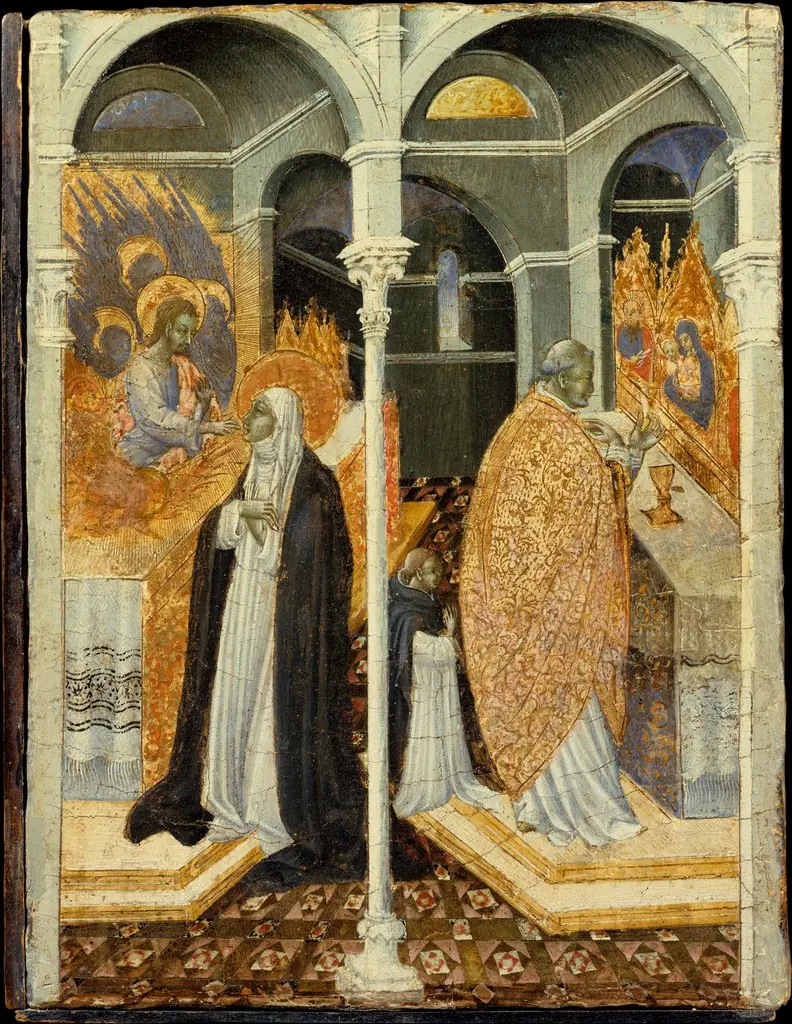 The Miraculous Communion of Saint Catherine of Siena