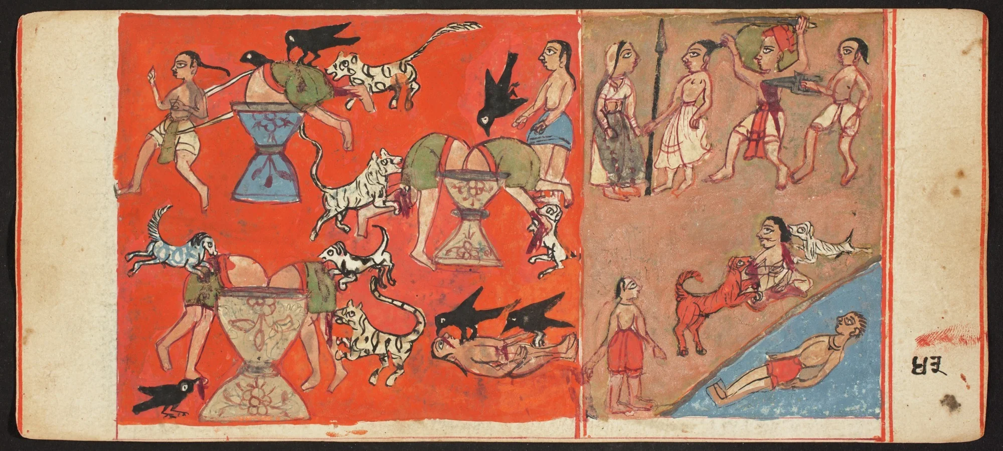 Tantric Manuscript, "Sangrahani Sutra", by Unknown, unspecified