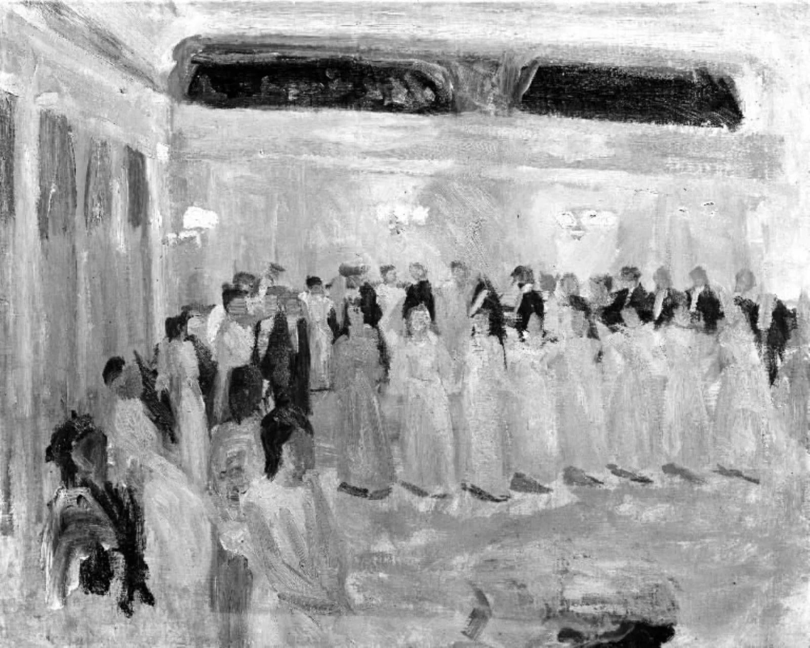 Bal i en provinsby, by Unknown, 1894