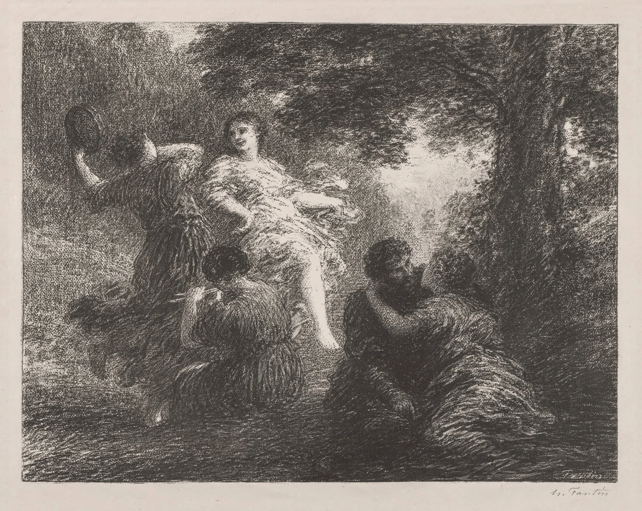 Pastorale, by Henri Fantin-Latour, 1896