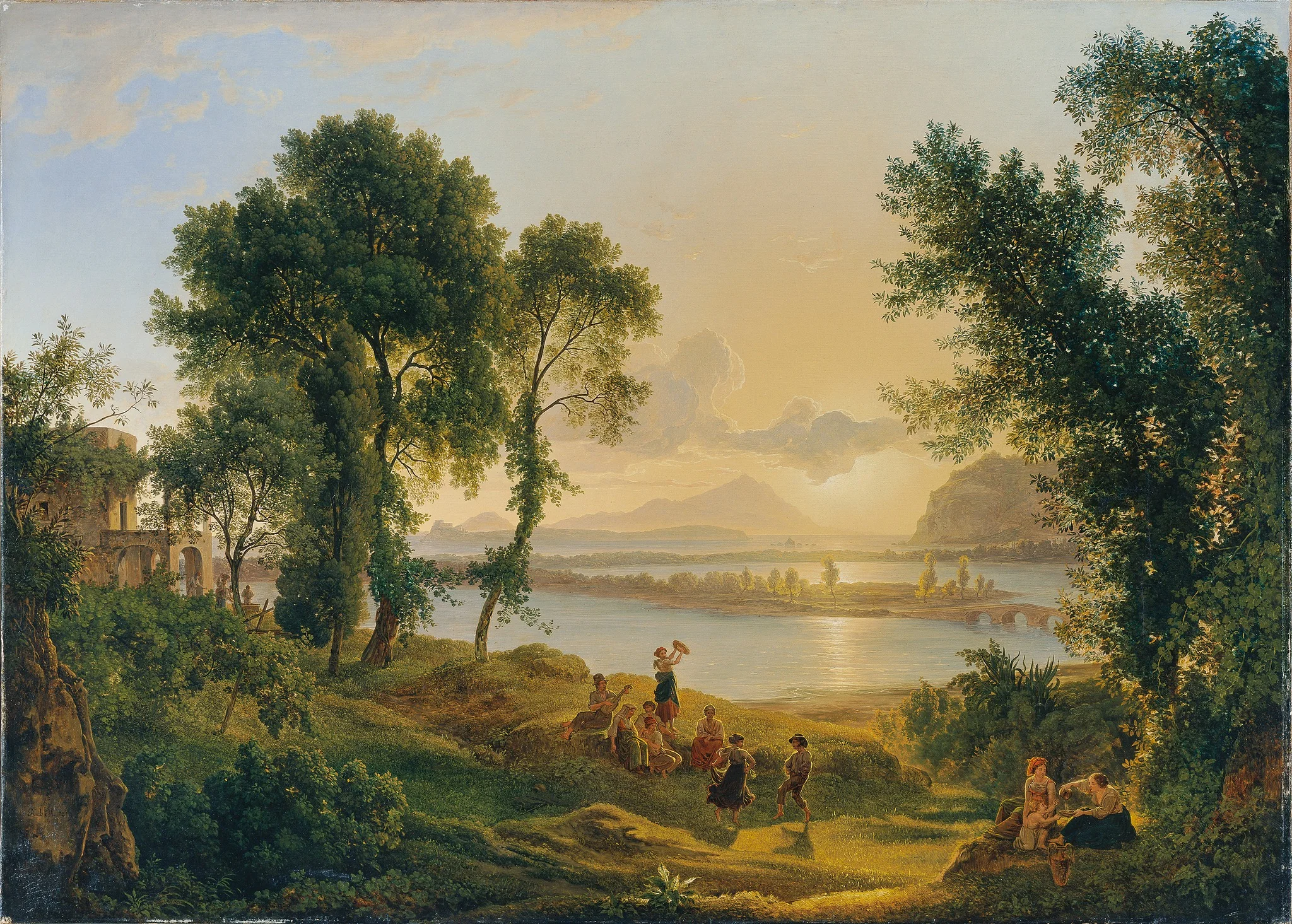 Q28002831, by Josef Rebell, oil, 1819