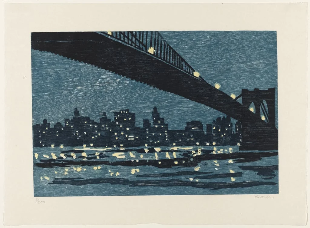 Untitled, by Richard Bosman, ink, 1996