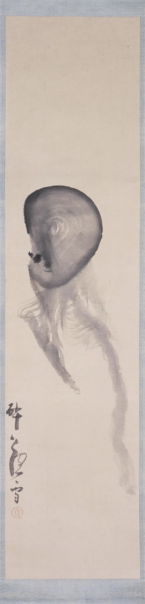 A Jellyfish Like the Moon, by Nagasawa Rosetsu 長澤蘆雪, unspecified, 1750