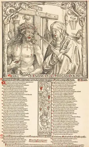 The Man of Sorrows and Mater Dolorosa