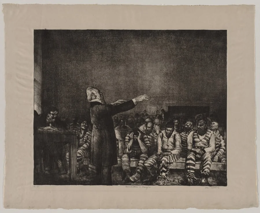 Benediction in Georgia, by George Bellows, 1916