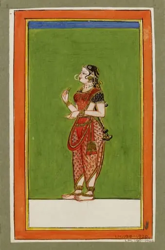 Tamil dancing girl
