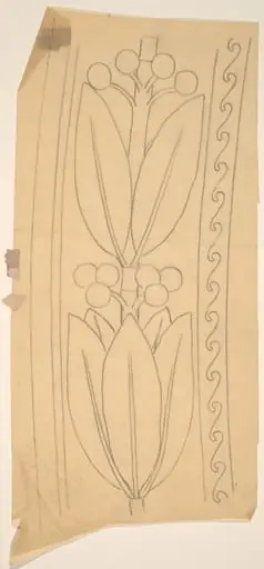 Tracing of a Border Design