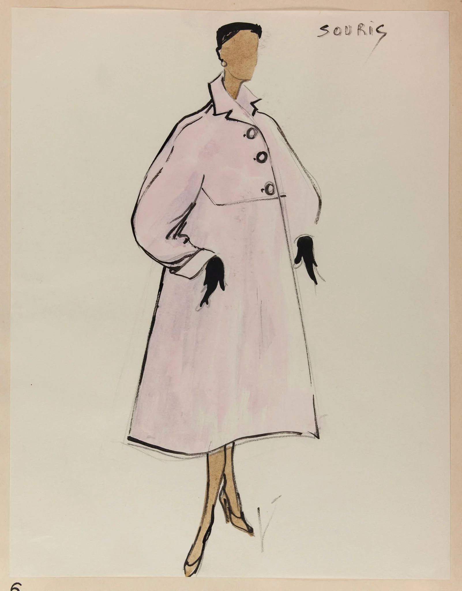 Souris, by Marie-Louise Carven, 1952