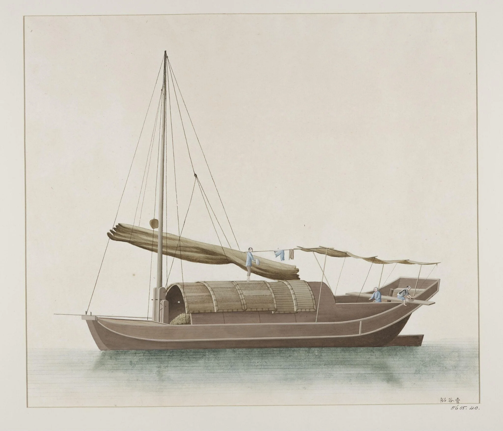Mai Gu Chuan, by Unknown, paint, 1810