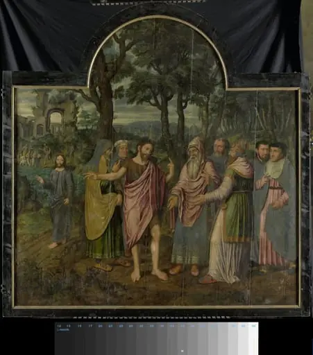 Triptych with Scenes from the Life of St John the Baptist