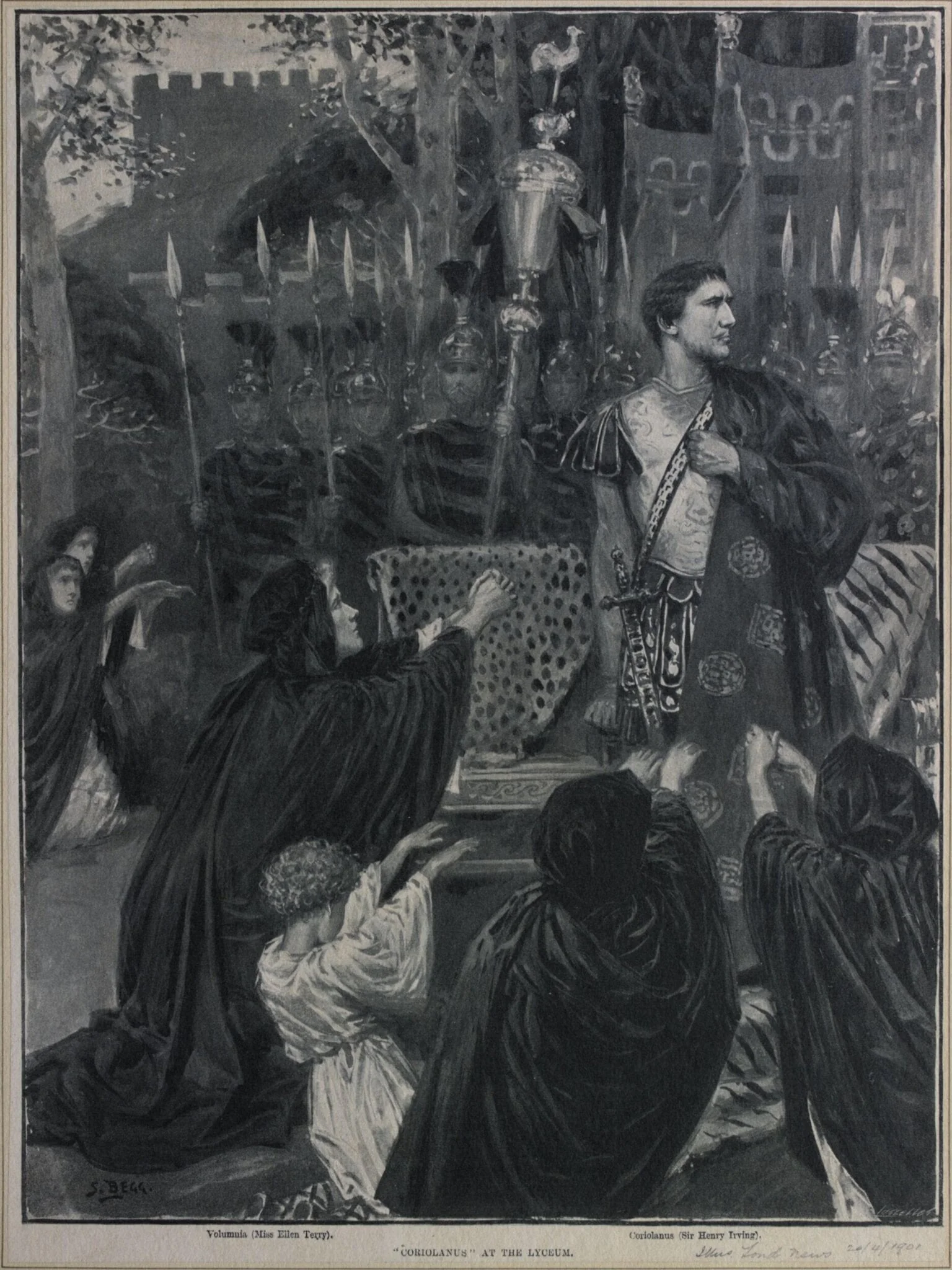 H Beard Print Collection, by S. Begg, 20