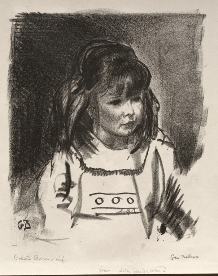 Jean 1921, Second Stone, by George Bellows, 1921