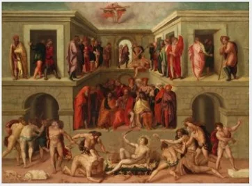 The Martyrdom of Saint Lawrence, by Baccio Bandinelli, unspecified, 1536