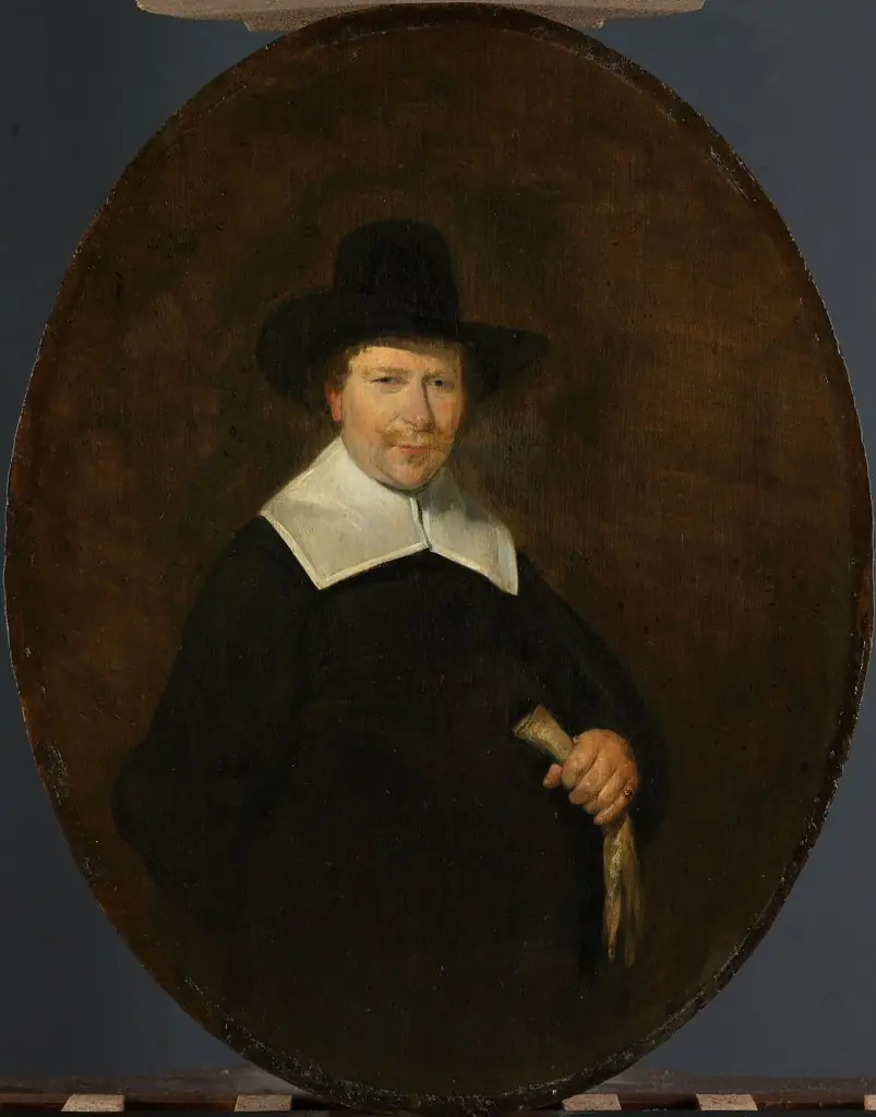Portrait of Gerard Abrahamsz van der Schalcke (1609-67), Haarlem cloth merchant