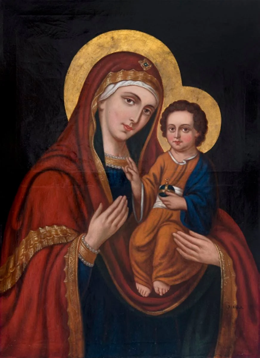 Madona cu Iisus în brațe
