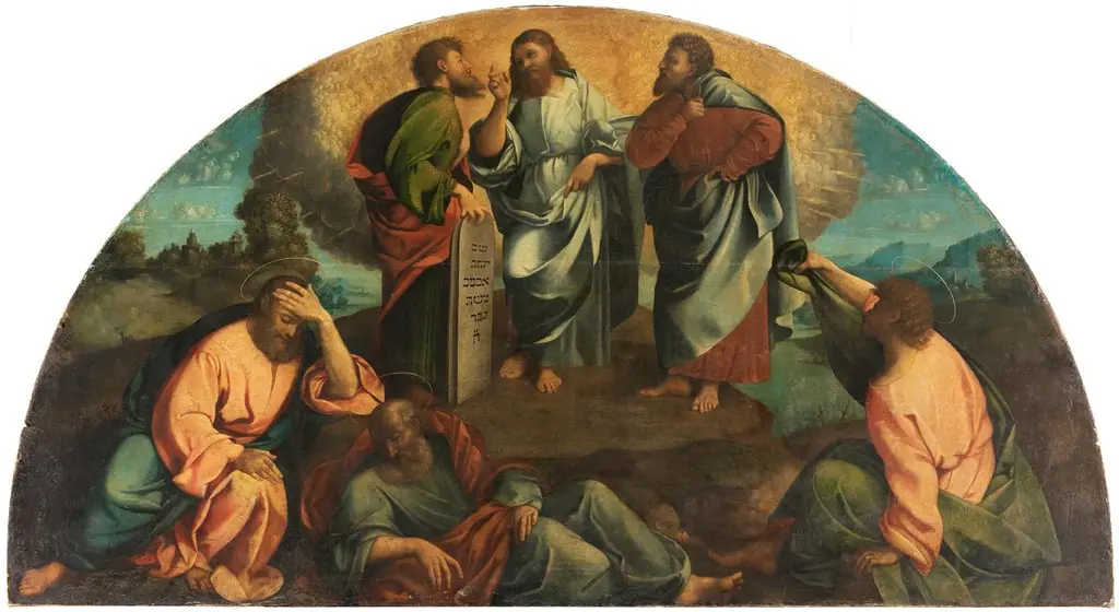 Transfiguration of Jesus (lunette)